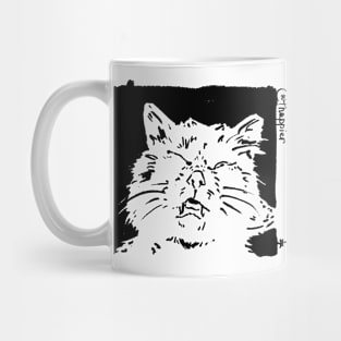 Sleepy cat Mug